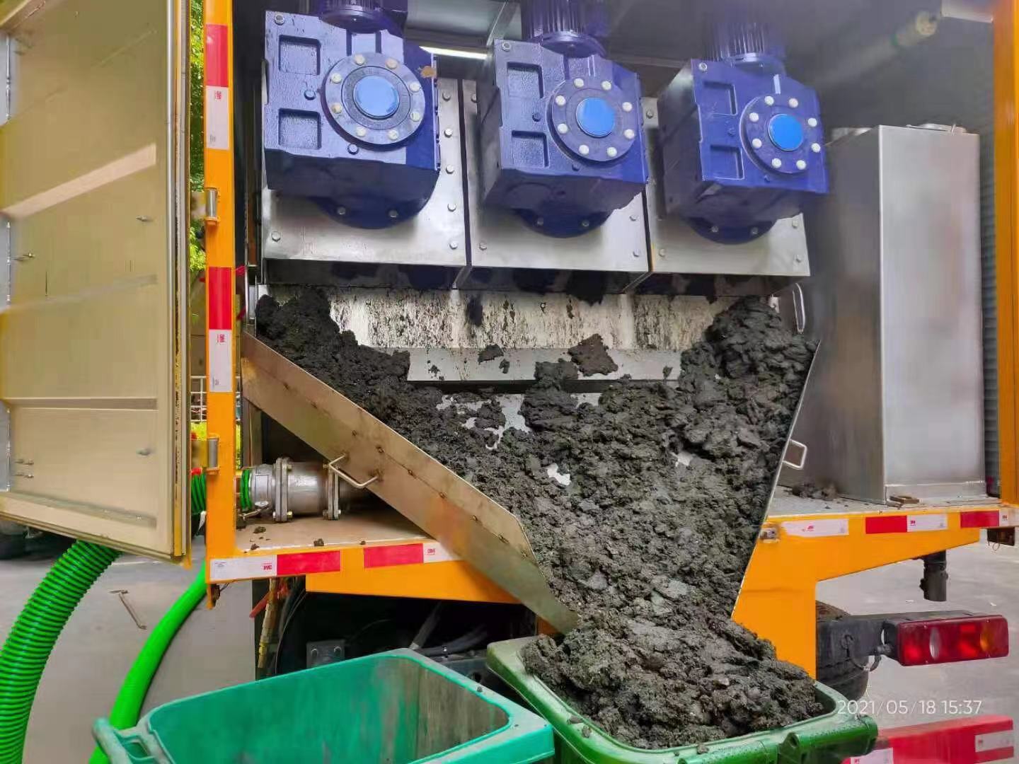 建湖化粪池清掏城市维护站-泥浆净化干湿分离处理